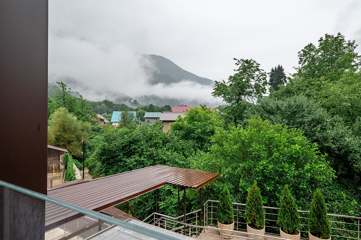 Вид на горы из номера