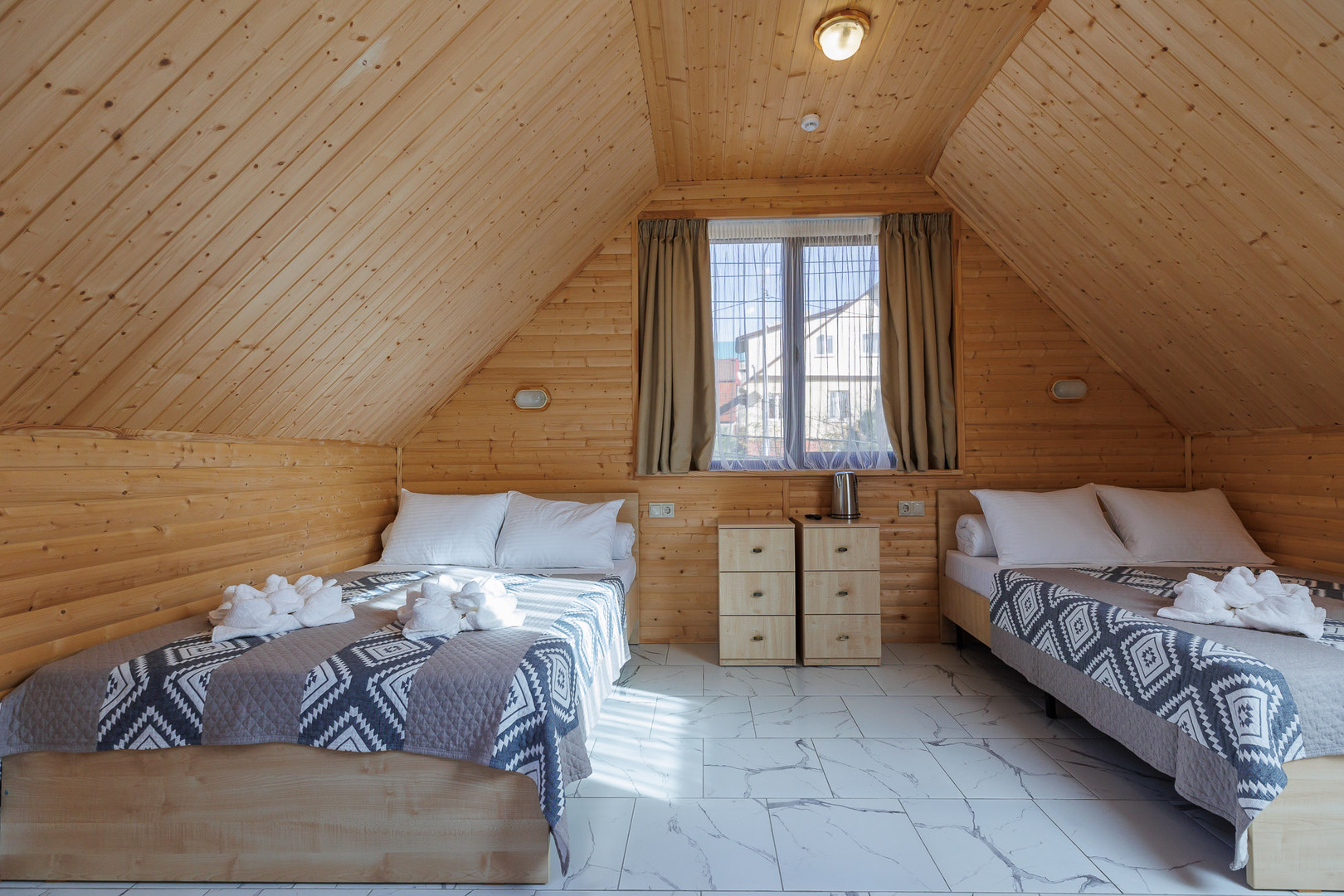 Деревянный коттедж в Красной поляне