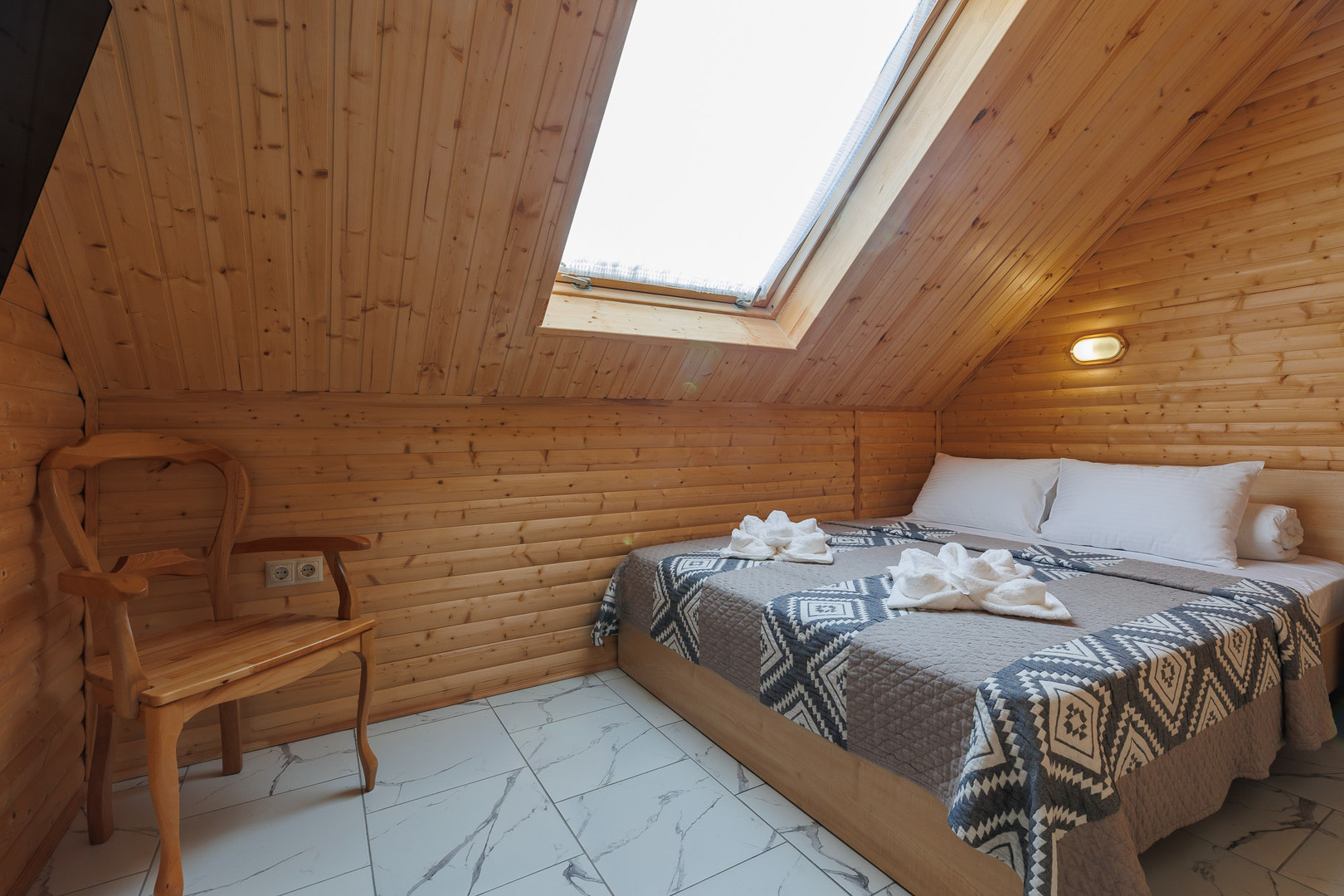 Деревянный коттедж в Красной поляне