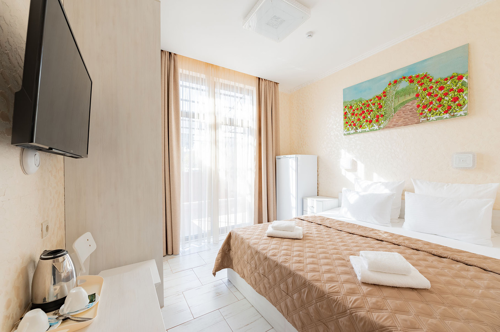 Делюкс | терраса | вид на горы